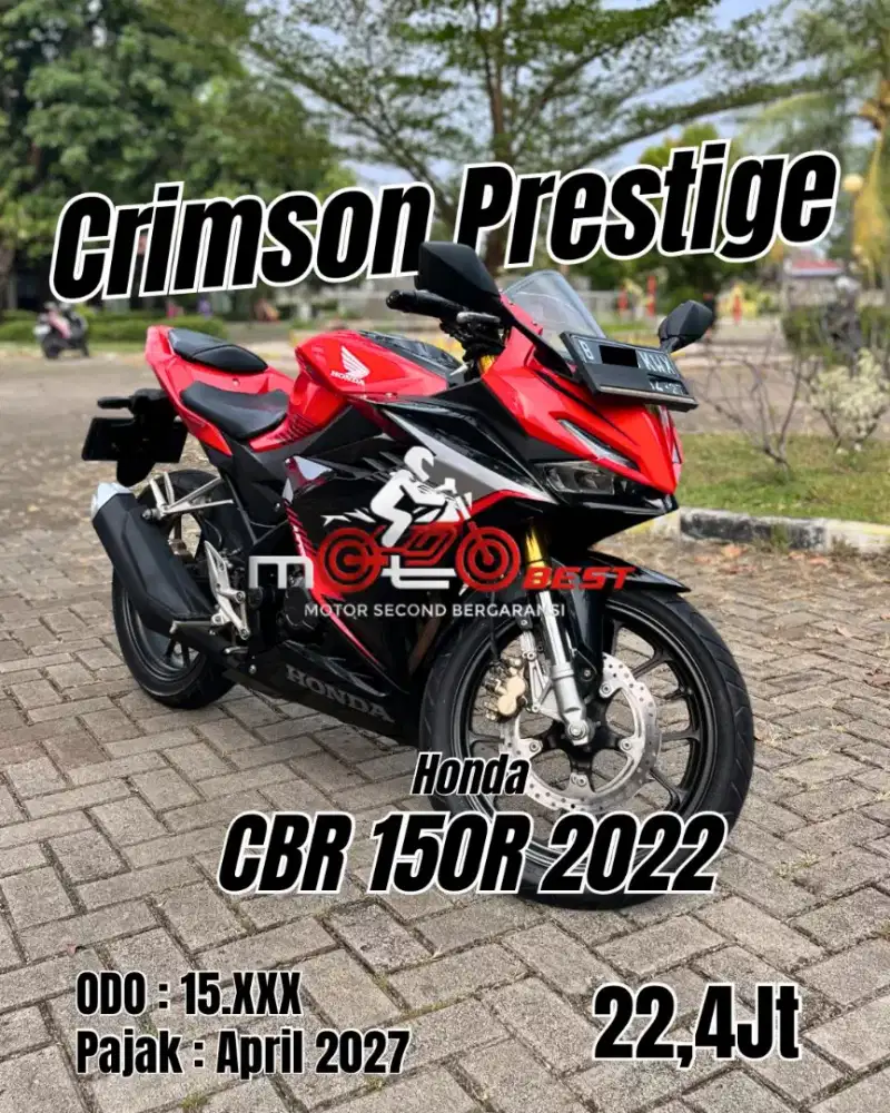 Cash Only Honda CBR 150R 2022 Orisinil