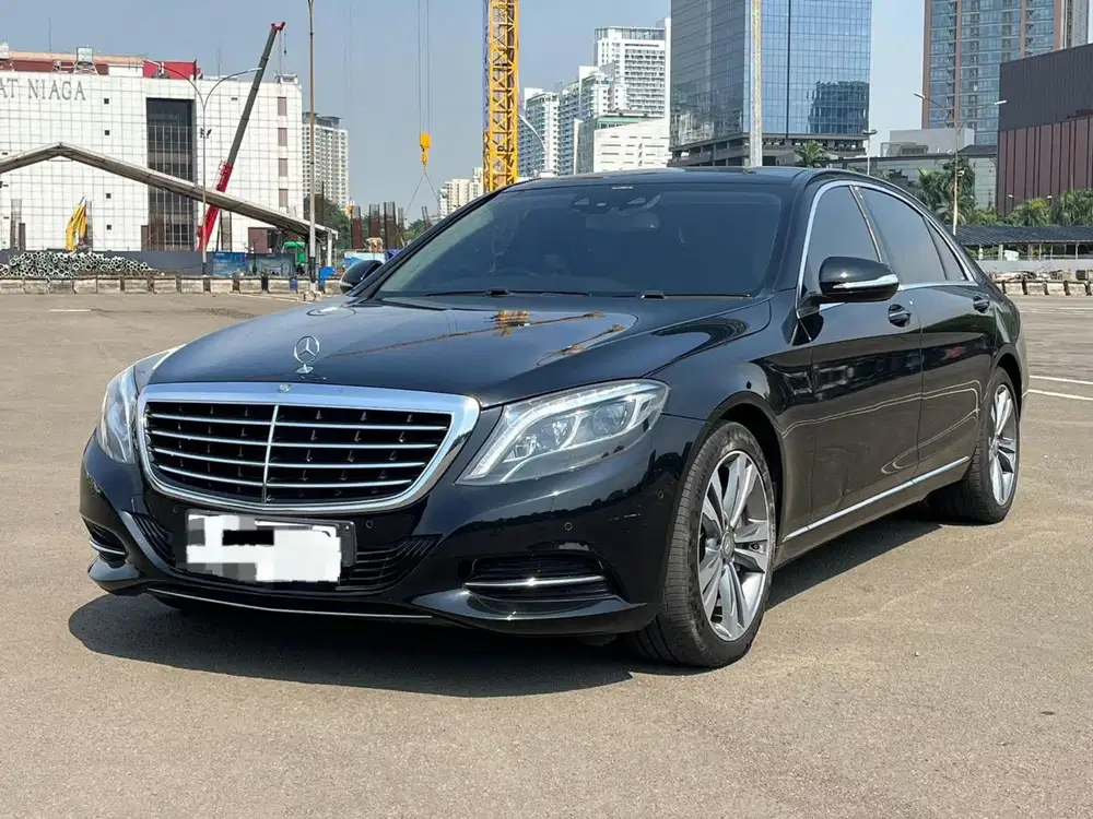 MERCY S400L EXCLUSIVE AT 2016 BLACK ON BEIGE SUPER TOP CONDITION