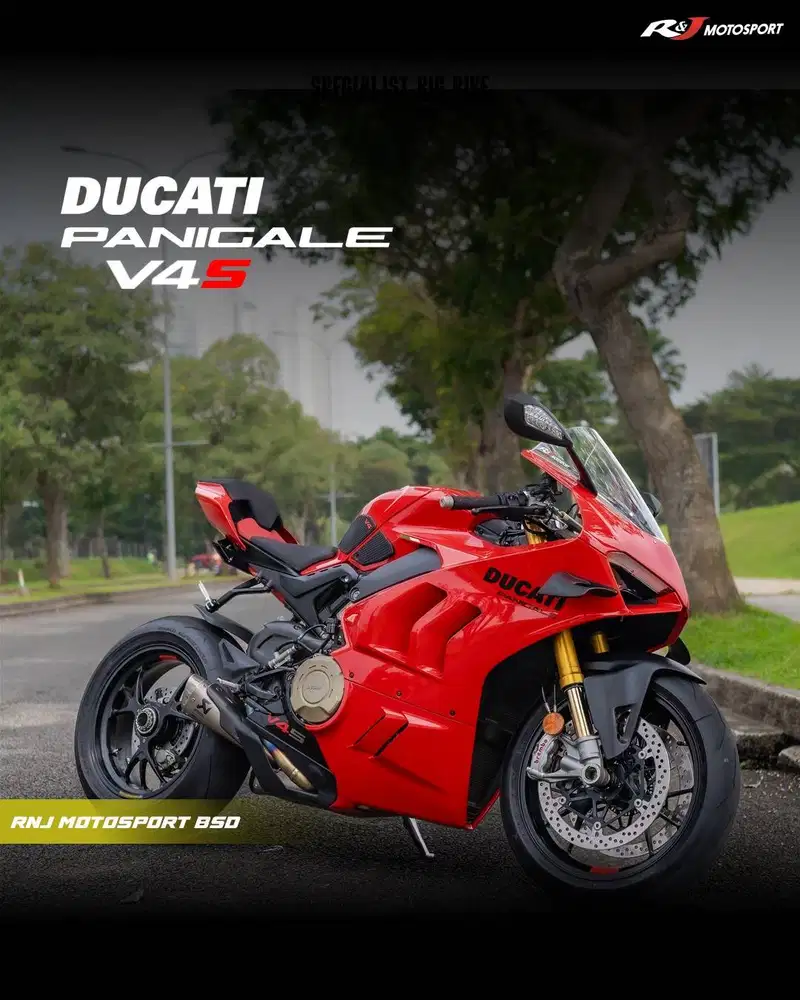 (Full Paper) Panigale V4S Warna Nik 2022 / 2023 KM 1.500