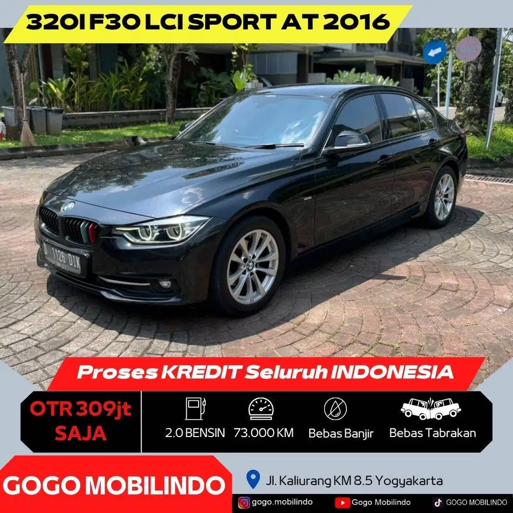 BMW 320i F30 LCI Sport Matic 2016 ISTIMEWA FACELIFT DP Minim Accord