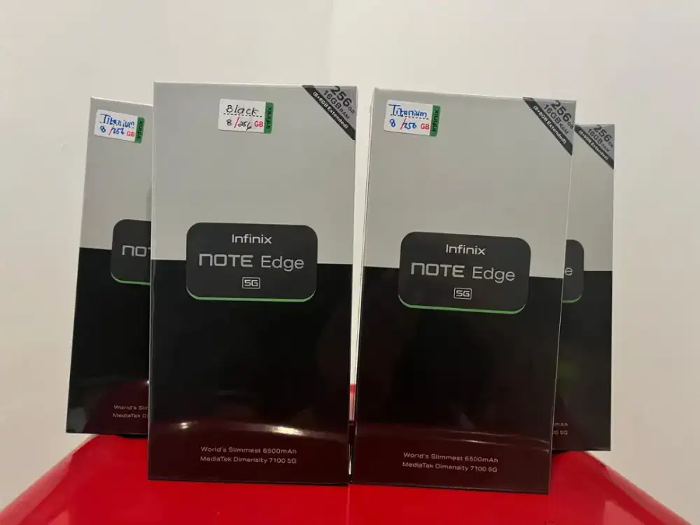 Infinix Note Edge 5G 8/256 Promo Murah New Segel
