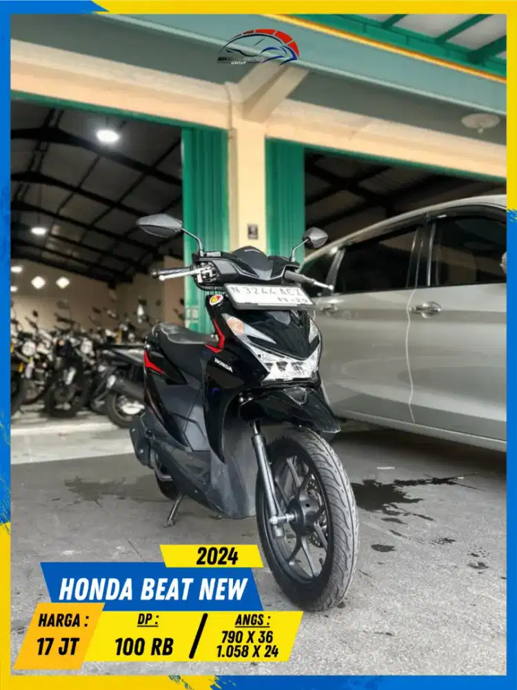 HONDA BEAT NEW 2024 NEGO SAMPE DEAL MASZEHH HIKMAH MOTOR KEPUH MALANG