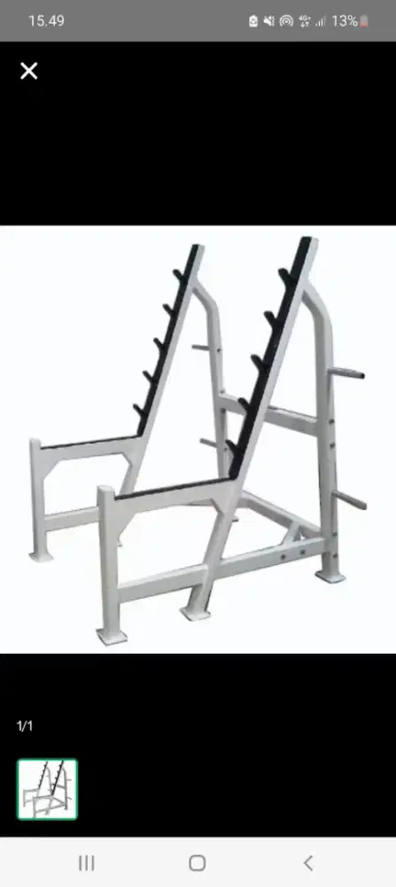 Squat Stack Rack Merk Deltagym