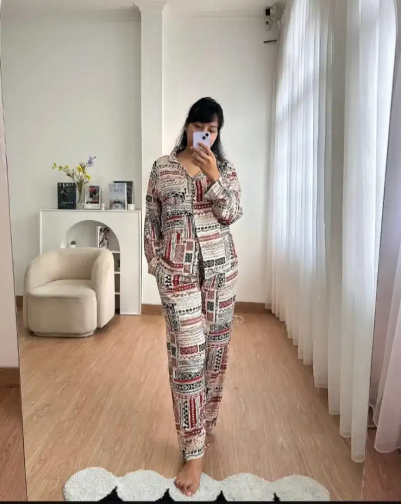 Baju tidur katun rayon