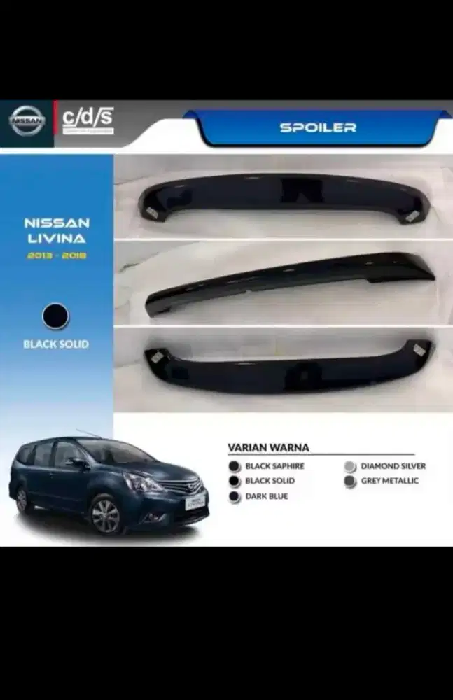 Spoiler grand Livina
