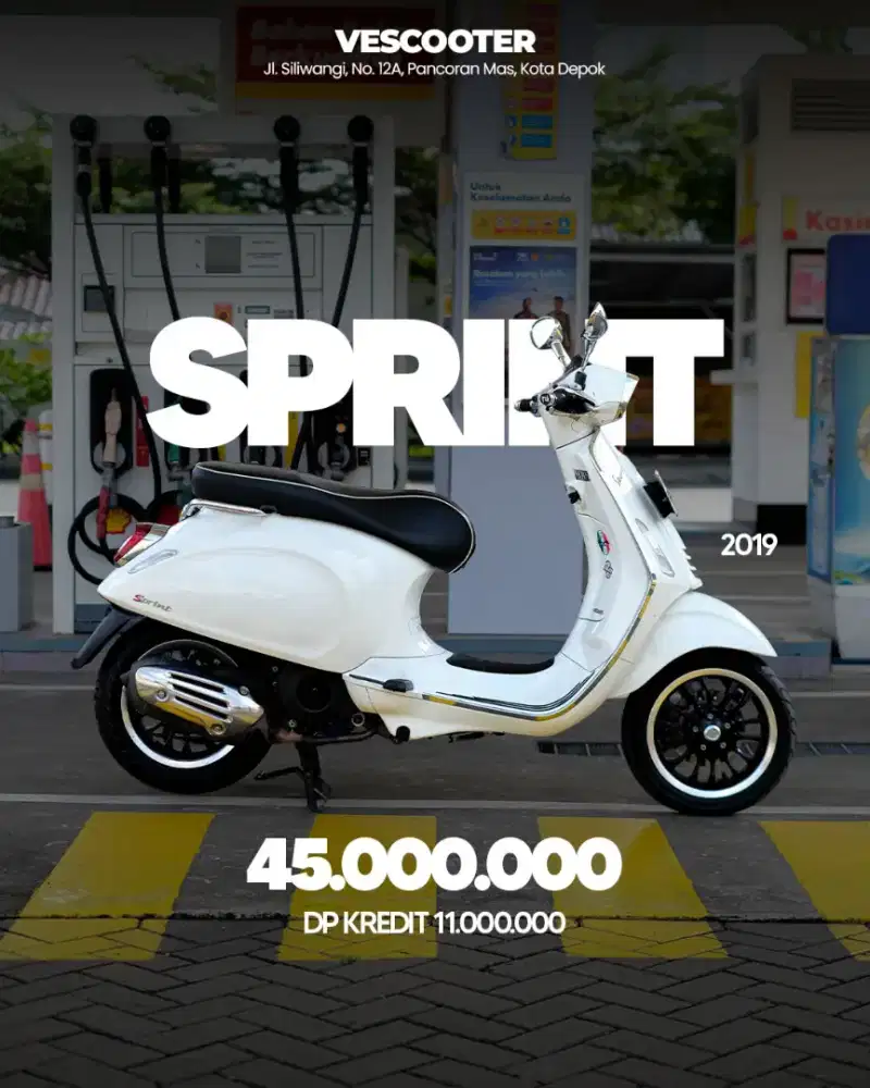 Vespa sprint 150 IGET FACELIFT 2019