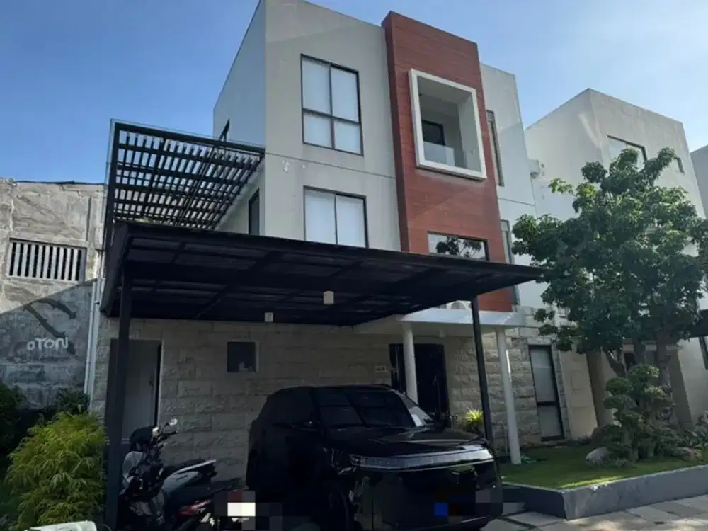 Dijual Rumah 3 Lantai Full Furnish Mewah 3 Lantai di Cluster Gardenville Graha Natura