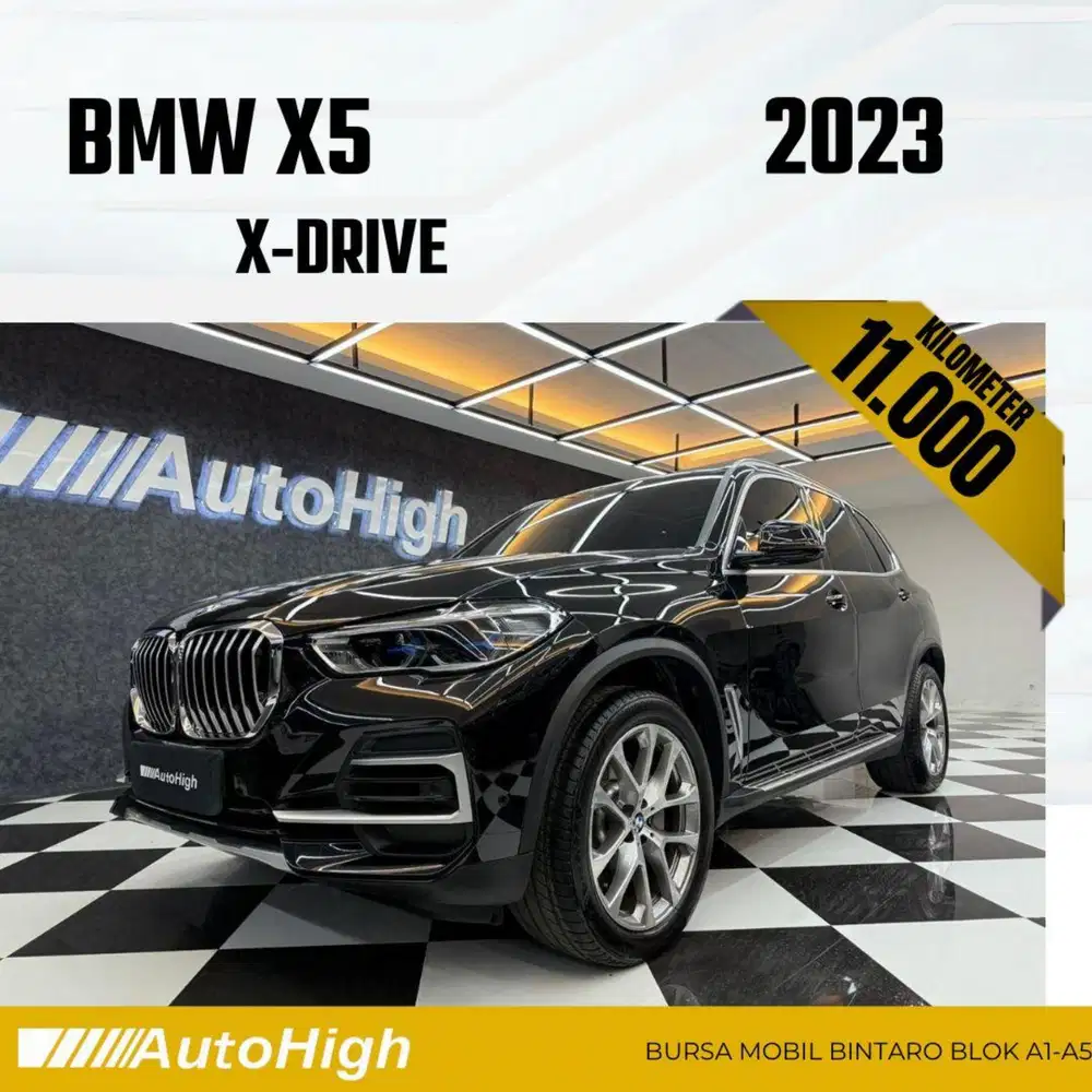 DP10% [Km11.000] X5 X-Drive 7Seater 2023 Black Reg 2022 #AUTOHIGH