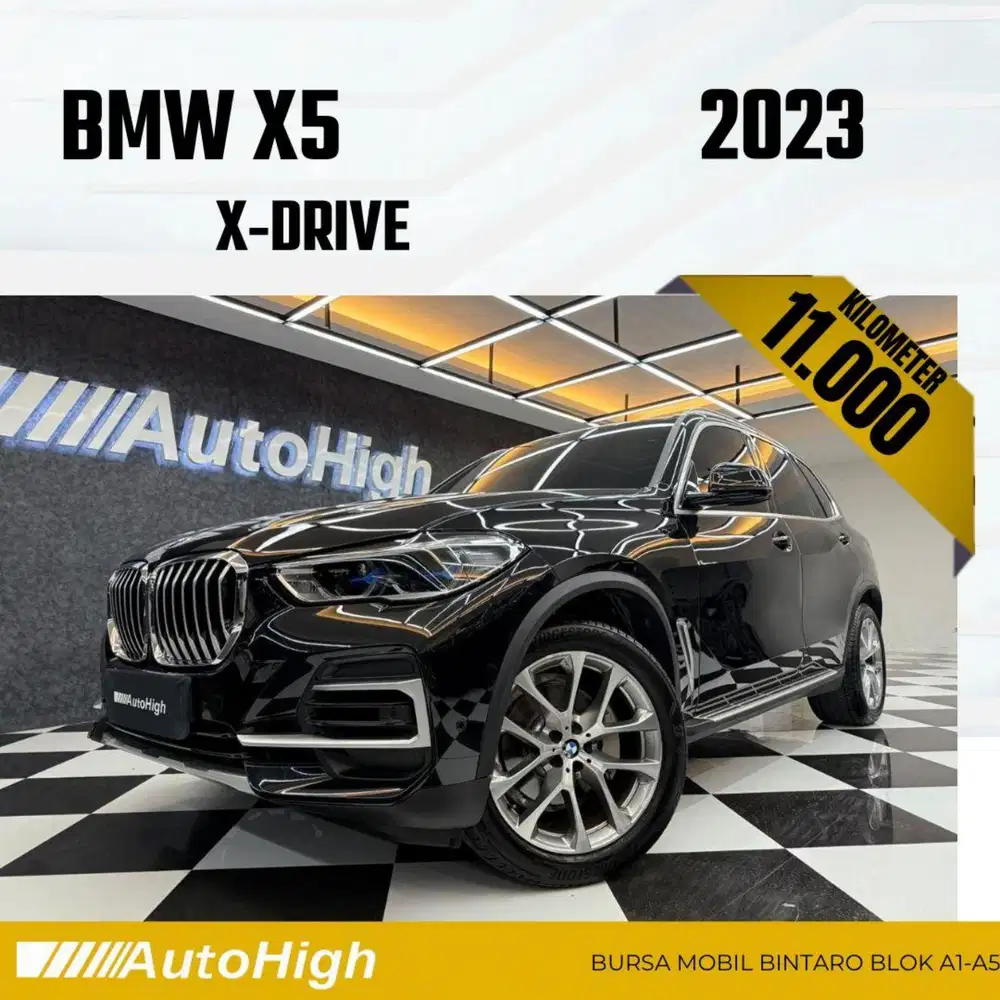 DP10% [Km11.000] X5 X-Drive 7Seater 2023 Black Reg 2024 #AUTOHIGH