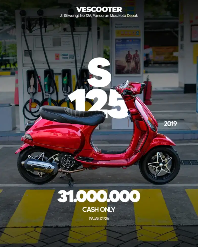 VESPA S 125 IGET 2019