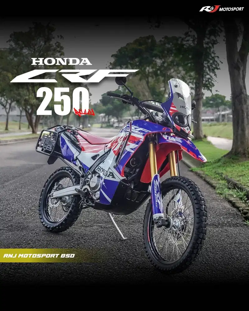 (Full Paper) Honda CRF 250 Rally Nik 2018 Full Original KM 13.000an