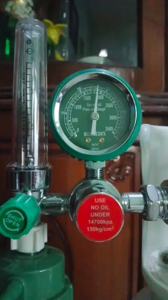Tabung Besi 1m³ + Troli BARU Segel Isi Full Hydrotest 2025 Cibiru