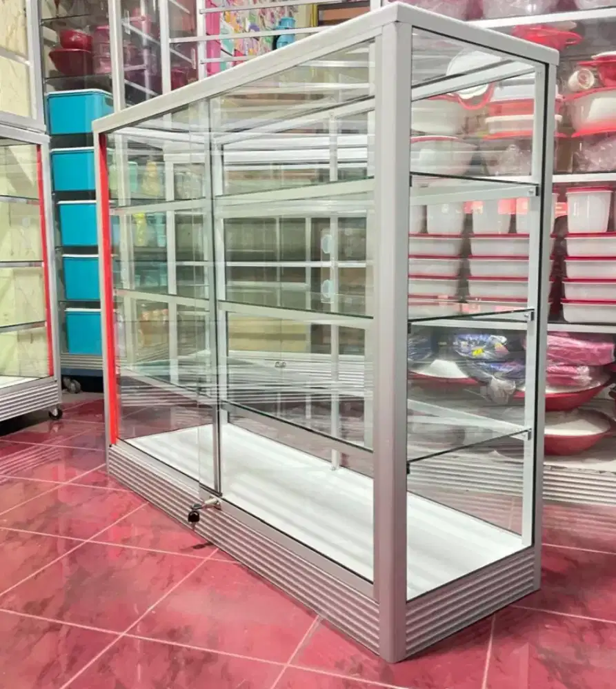 Etalase Panjang 1,2Mx1M Ready Siap Kirim