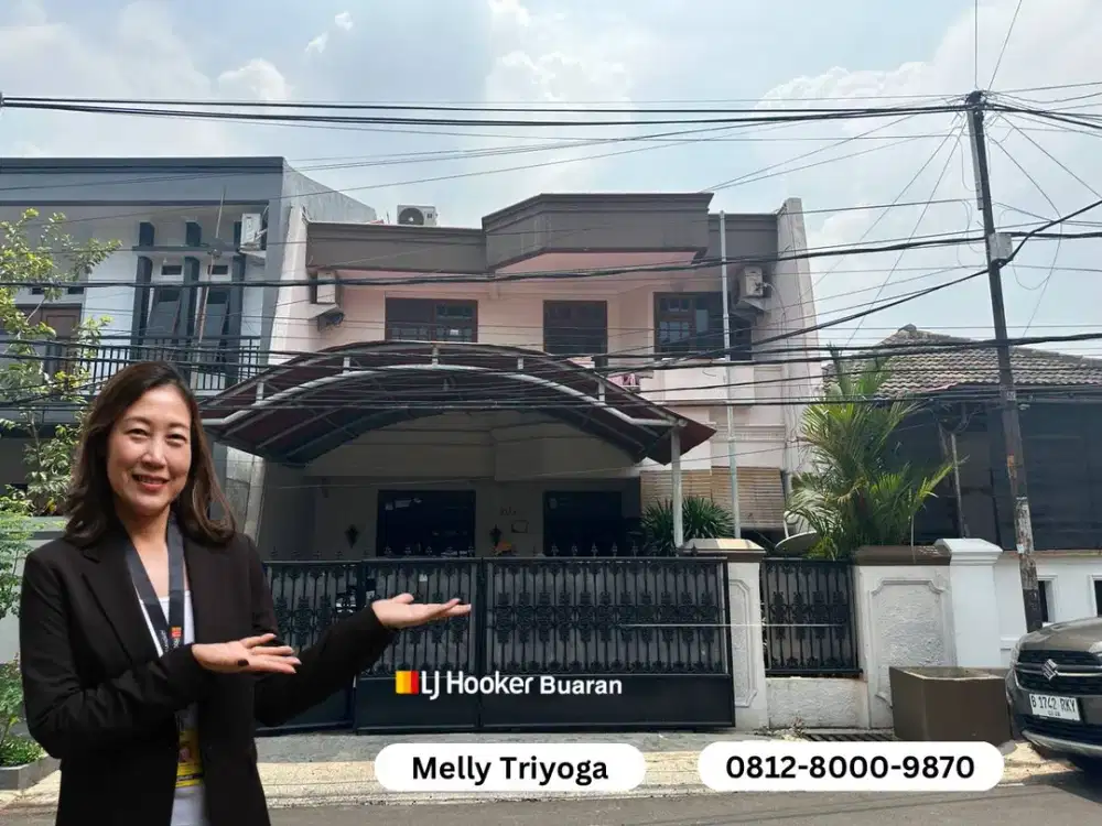Rumah Komplek Pondok Kelapa Jakarta Timur Dekat Tol Becakayu