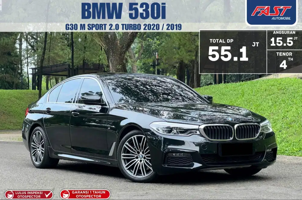 BMW 530i G30 2020 / 2019 M SPORT SUNROOF LOW KM.30RB & PAJAK PANJANG