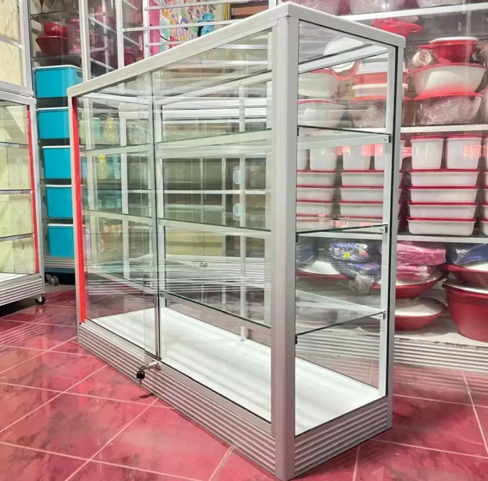 Etalase Panjang 1,2Mx1M Ready Siap Kirim