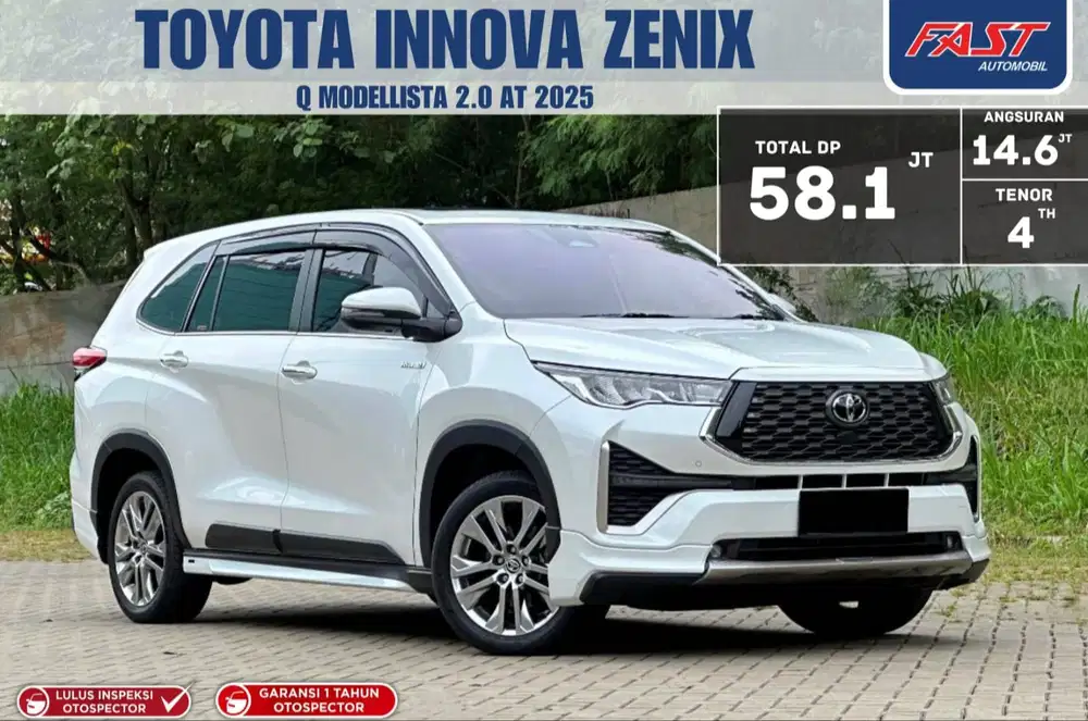 TOYOTA INNOVA ZENIX Q HYBRID MODELLISTA 2025 AT 2.0 LOW KM.25RB