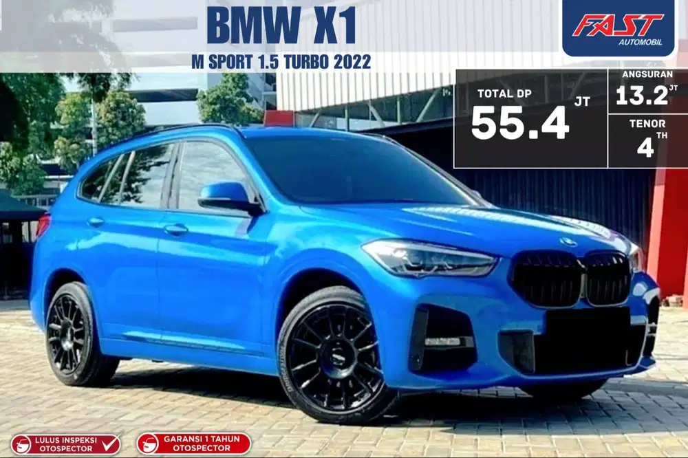 BMW X1 M SPORT 2022 PANORAMIC LOW KM.40RB & PAJAK PANJANG WARRANTY ON