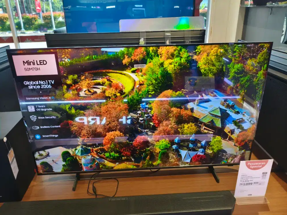 TV SAMSUNG MINILED 4K 50' CICILAN TANPA DP