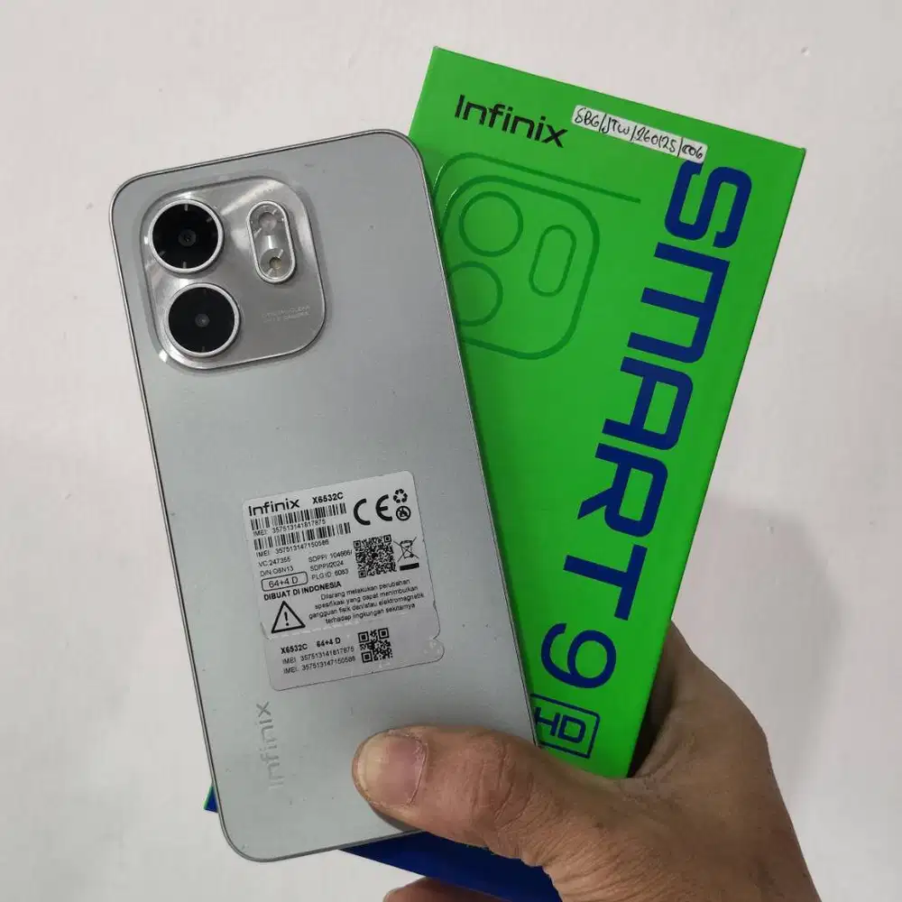 INFINIX SMART 9 HD 4/64GB FULLSET MULUS