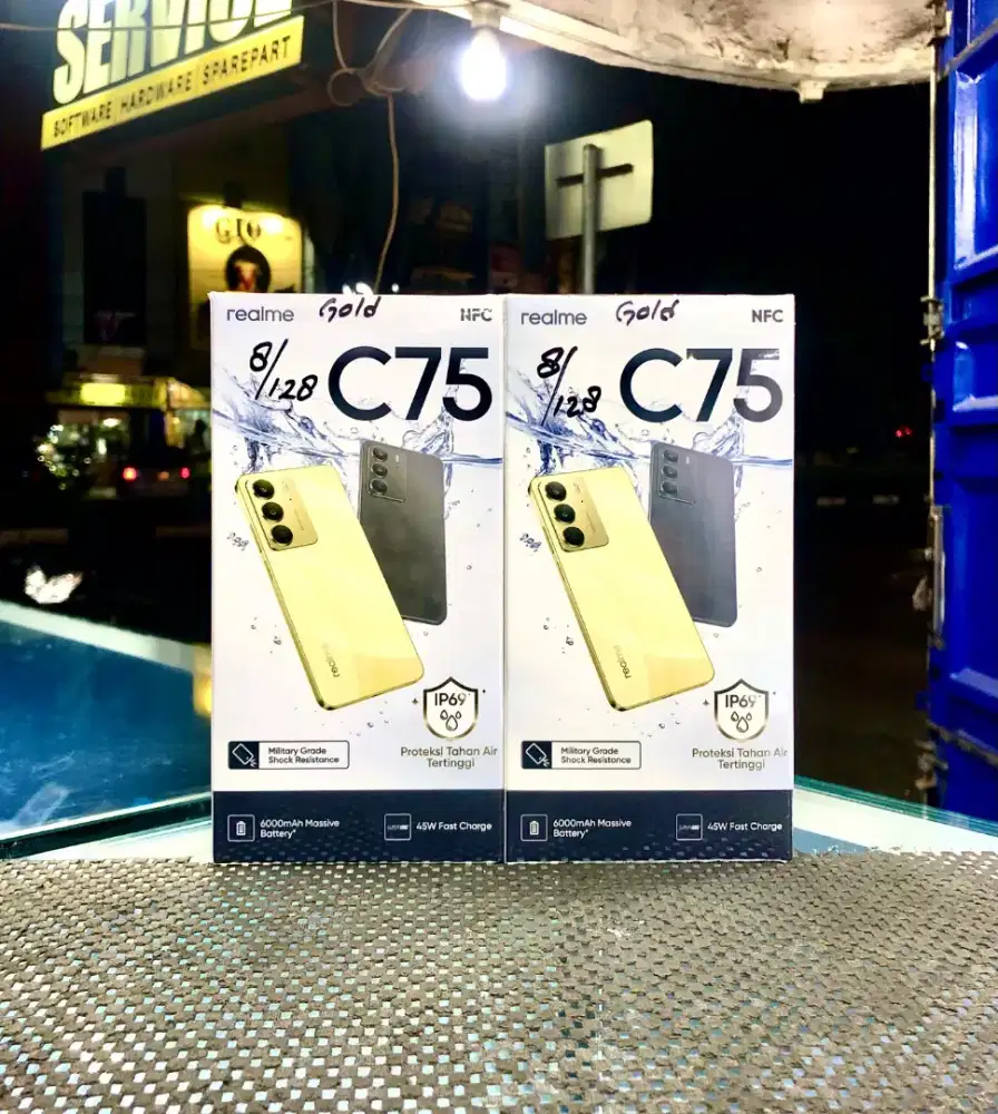 Baru...Realme C75 Ram 8+8/128 Segel/Garansi resmi.