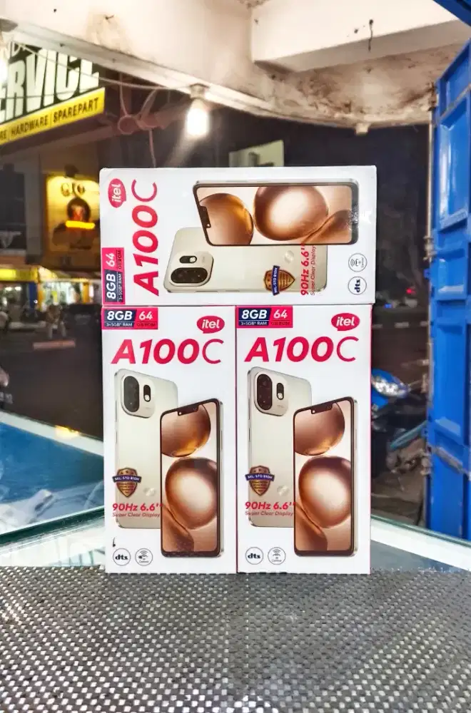 Baru..iTel A100c Ram 4+8/64 Segel/Garansi resmi.