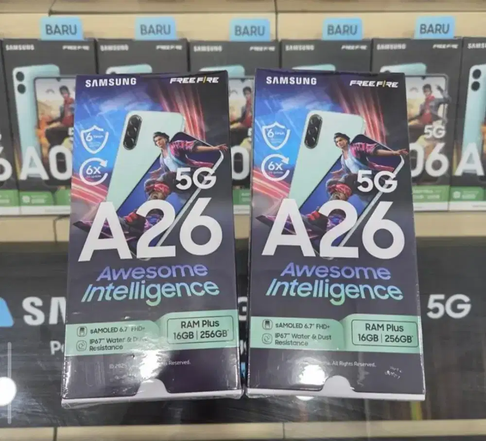 Samsung a26 8/256 barang baru segel jual butuh