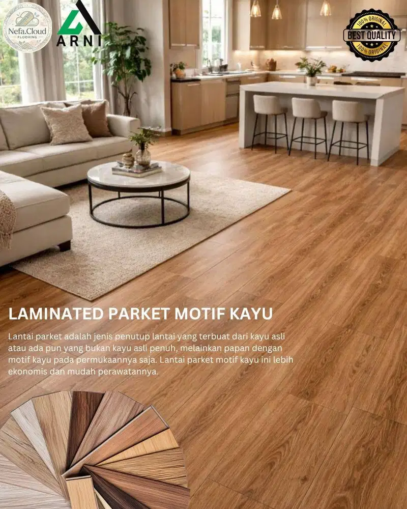 LAMINATED PARKET MOTIF KAYU