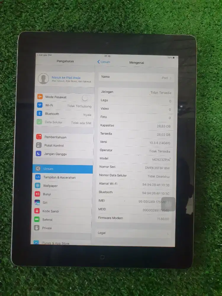 Ipad 4 wifi only 32 GB Murah !!!