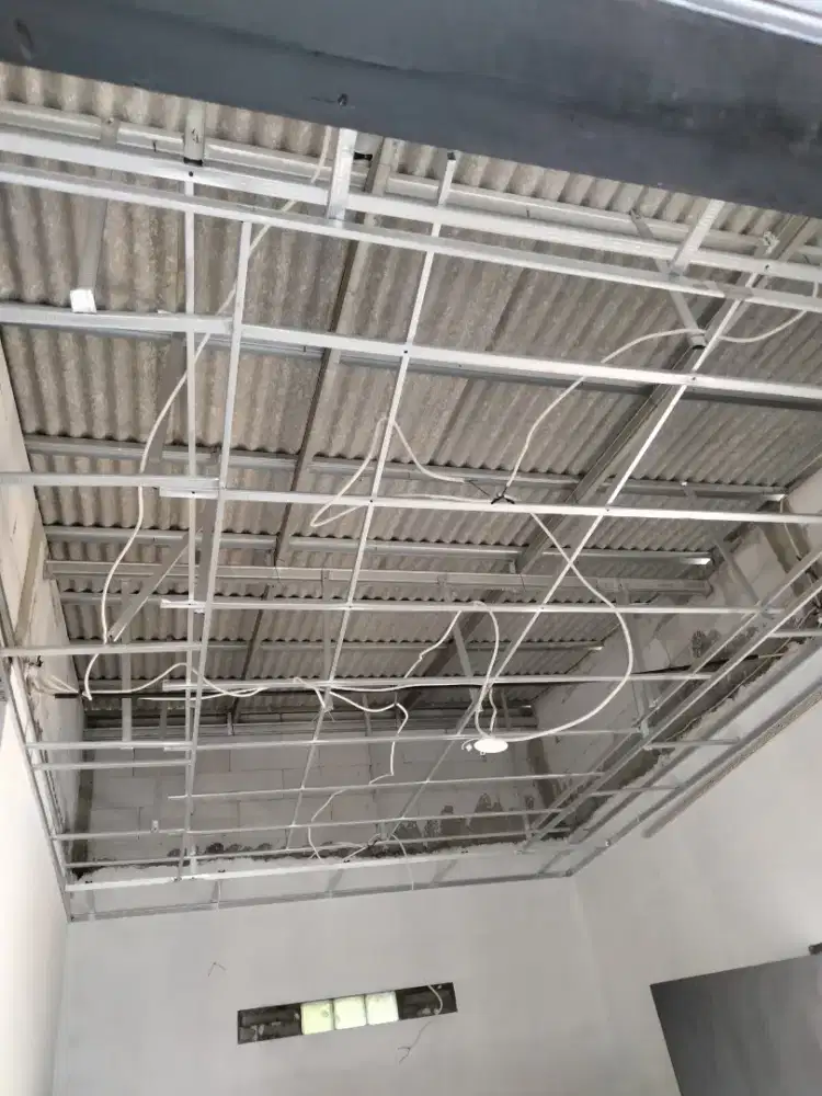 PEMASANGAN plafon PVC/gypsum