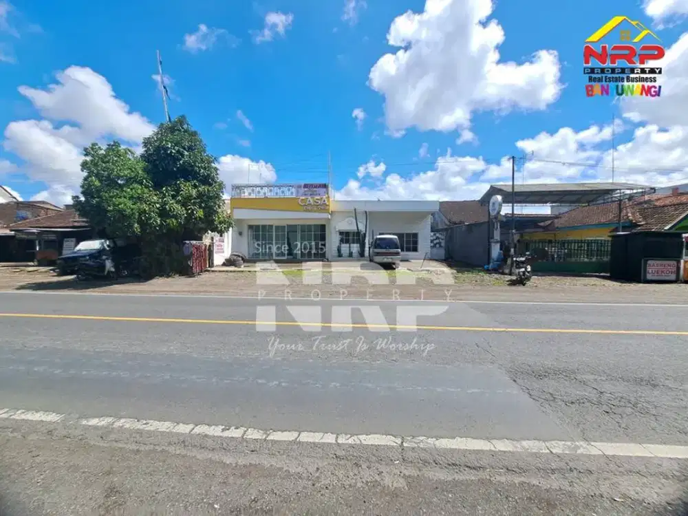 Dijual Ruko Excafe di tepi Jalan Rogojampi - Banyuwangi