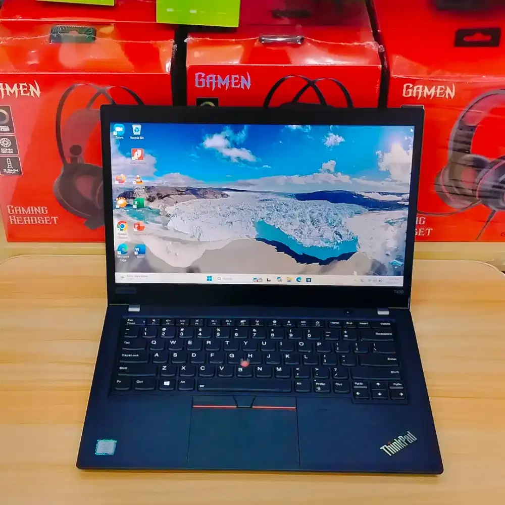 Thinkpad T490 Touchscreen | Core i7 Gen 8 | RAM 16GB SSD 256GB - Mulus