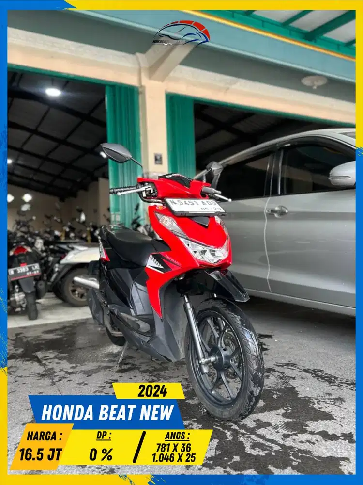 HONDA BEAT NEW 2024 MANTAP GASS MASZEHH HIKMAH MOTOR KEPUH