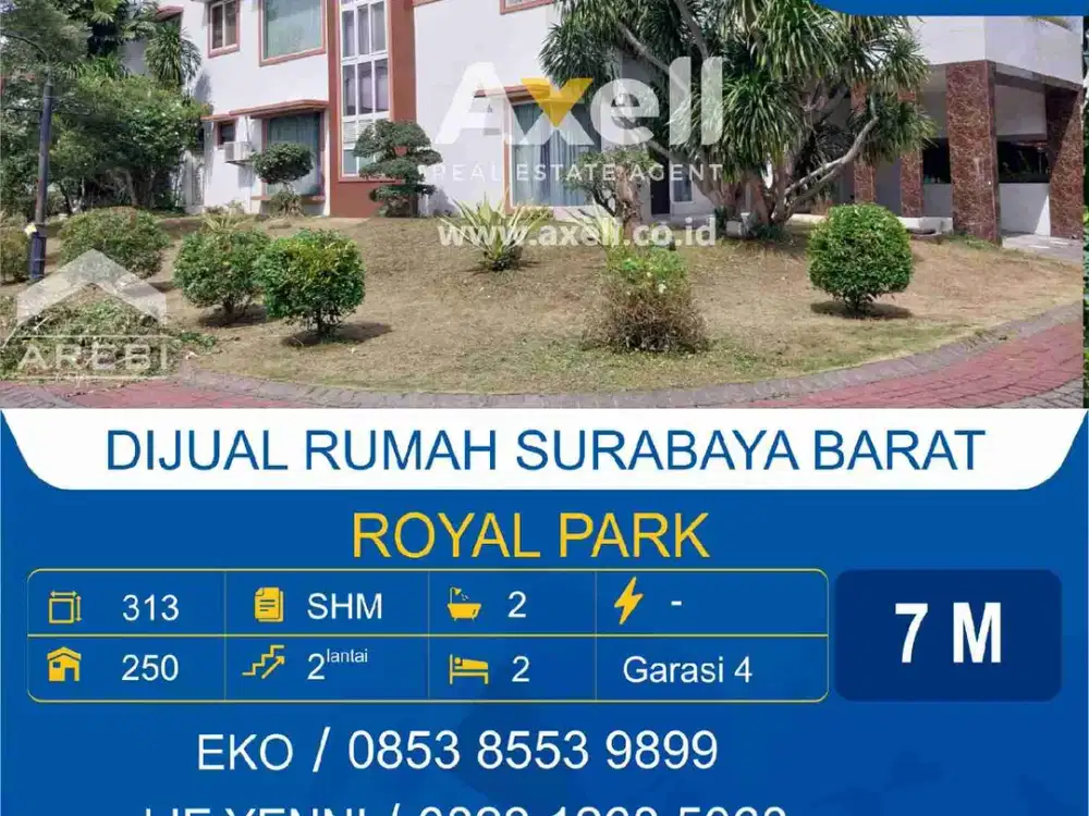 Rumah Royal Park Dijual