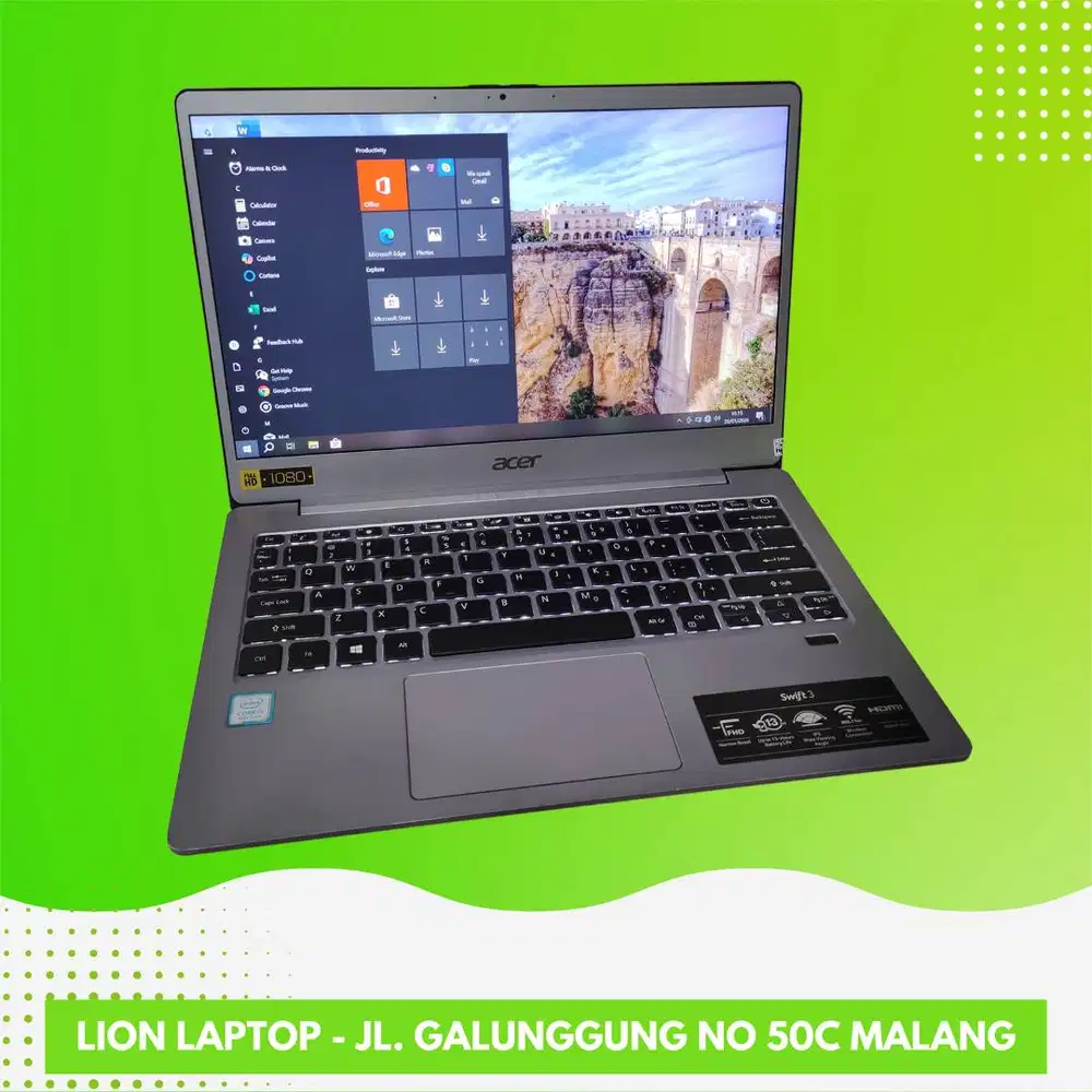 Super Slim Core i5 Gen 8 8/25 Acer Swift 3 SF313-51 [12|05]