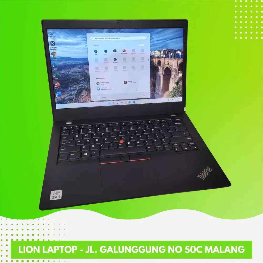 i5 Gen 10 Murah RAM 8GB SSD 256GB Lenovo Thinkpad L14 [12|05]