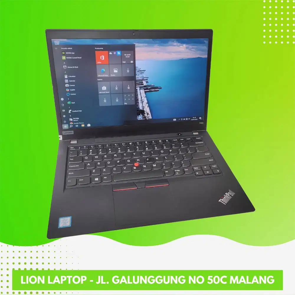 Double VGA NVIDIA Core i5 8/256 Slim Lenovo Thinkpad T490 [12|05]