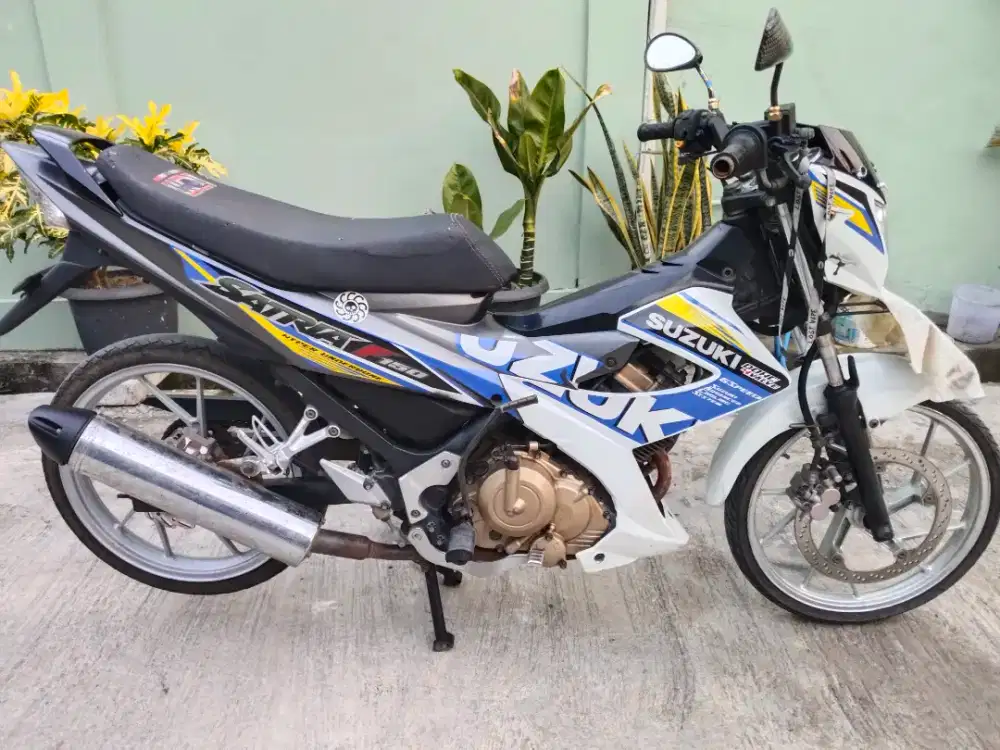 Suzuki Satria F 150cc thn 2013 mesin halus di Tangerang