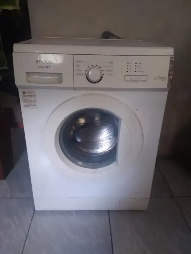 Mesin cuci front loading merk denpo( rusak)