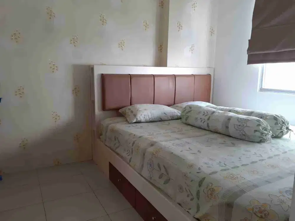 Sewa bulanan type 2 kamar fully furnish tower Dahlia view pool