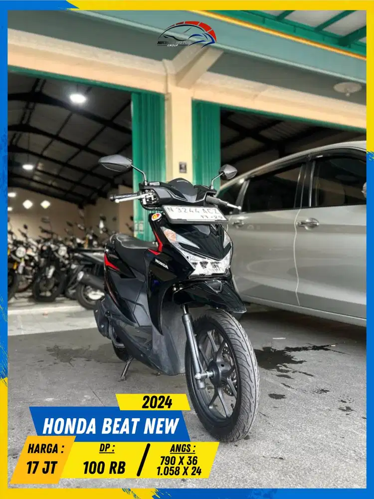 HONDA BEAT NEW 2024 MESIN AMAN POLL MASZEHH HIKMAH MOTOR KEPUH
