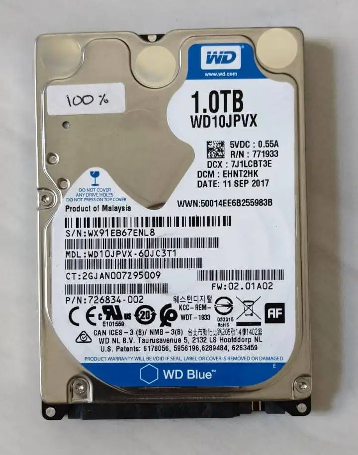 Hardisk WD Blue 1 Tera