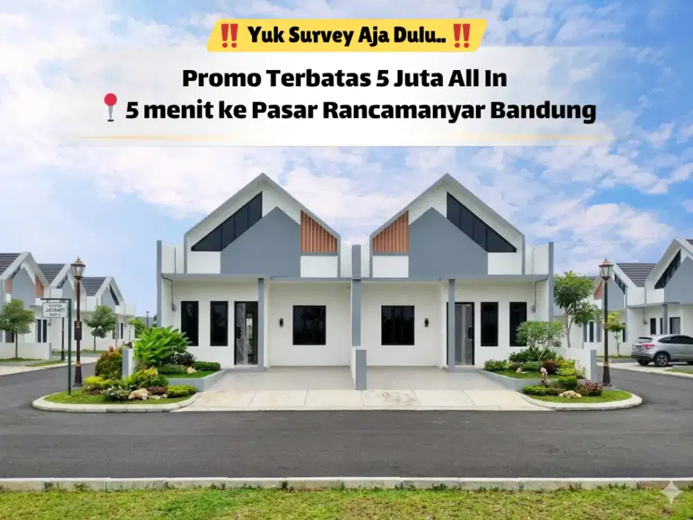 5 Juta All In Bisa Langsung Punya Rumah!