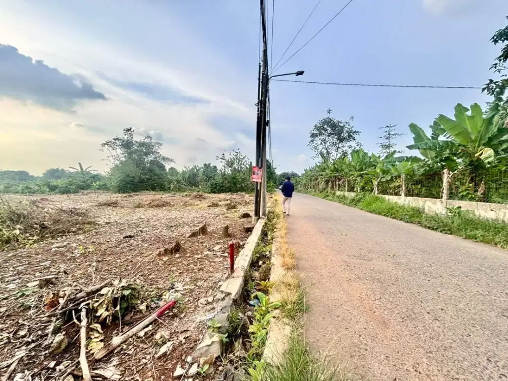 Tanah Kavling Cisauk SHM 100 Jutaan - Murah Strategis Dekat Tol baru Legok