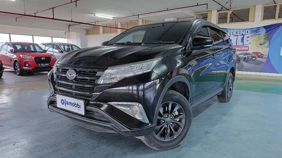 TDP 10JT, Daihatsu Terios 1.5 X Deluxe Bensin-AT Hitam 2019