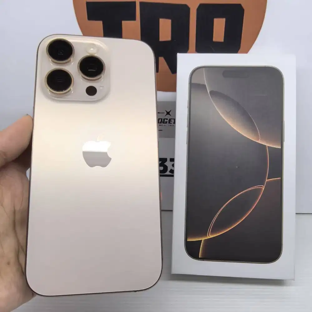 Apple iPhone 16 Pro 128GB Dessert Titanium BH 100% Fullset EX IBOX