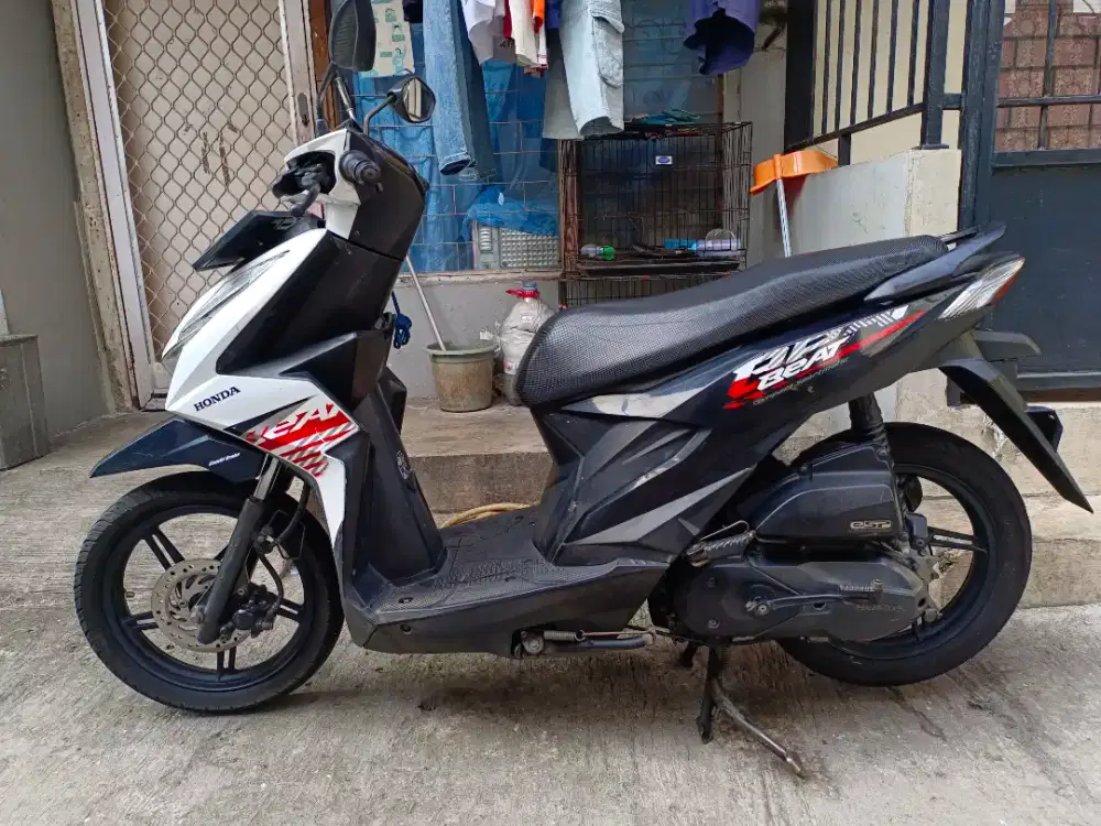 Honda Beat New LED Tahun 2022 Pajak2027 Mesin Haluss Siap tancap Gass