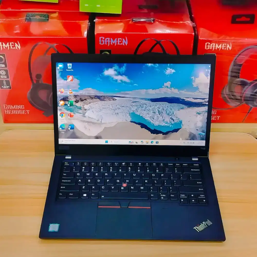 Thinkpad T490 Touchscreen | Core i7 Gen 8 RAM 16GB  SSD 256GB - Mulus