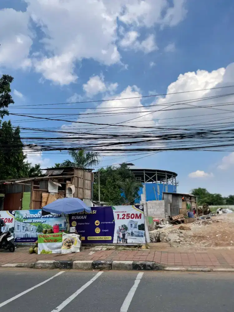 DI JUAL TANAH KAVLING - LOKASI PINGGIR JALAN RAYA CIRACAS