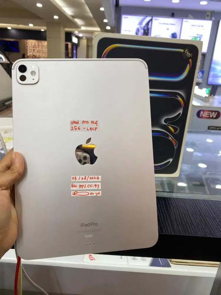 Ipad pro m4 256 ibox wifi only bh99%